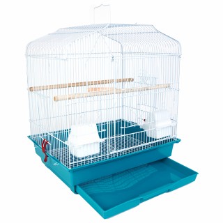 BAKAJI Πράσινο Κλουβί Πουλιών για Πτηνά Παπαγάλους 2 Ταΐστρες 46.5... BAKAJI Πράσινο Κλουβί Πουλιών για Πτηνά Παπαγάλους 2 Ταΐστρες 46.5...