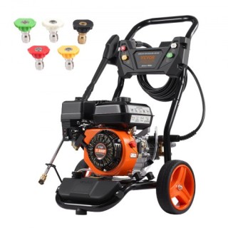 VEVOR Πλυστικό Μηχάνημα Βενζίνης 3950 PSI 10L/λεπτό 2.6 GPM με 5 Α... VEVOR Πλυστικό Μηχάνημα Βενζίνης 3950 PSI 10L/λεπτό 2.6 GPM με 5 Α...
