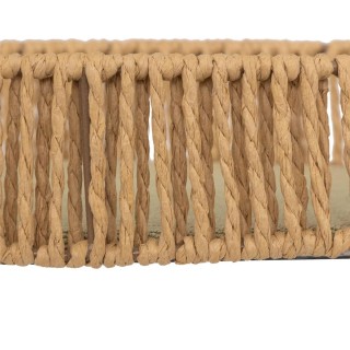 Atmosphera Σετ 3 Τετράγωνοι Διακοσμητικοί Δίσκοι από Ψάθα με Μεταλλ... Atmosphera Σετ 3 Τετράγωνοι Διακοσμητικοί Δίσκοι από Ψάθα με Μεταλλ...