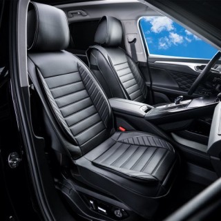 VEVOR Καλύμματα Καθισμάτων Αυτοκινήτου, 2τμχ, Δερματίνη, Μαύρο ZTH... VEVOR Καλύμματα Καθισμάτων Αυτοκινήτου, 2τμχ, Δερματίνη, Μαύρο ZTH...