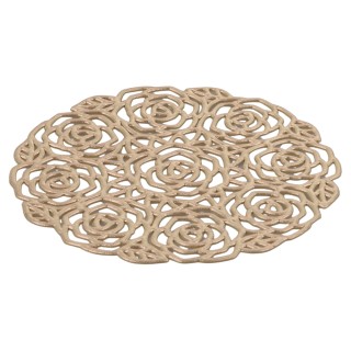 Villa dEste Home Σετ 6 Χρυσά Ροζ Σουβέρ Διάμετρος 10 εκ. 5913911