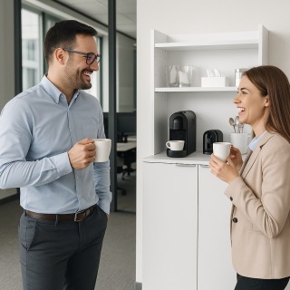 BAKAJI Επιτοίχιο Πολυχρηστικό Μπαρ Γραφείου 75x36x172 cm 02842530 BAKAJI Επιτοίχιο Πολυχρηστικό Μπαρ Γραφείου 75x36x172 cm 02842530