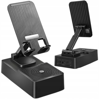 Verk Group Βάση Κινητού/Tablet για Γραφείο με Bluetooth Ηχείο 5W, Μ... Verk Group Βάση Κινητού/Tablet για Γραφείο με Bluetooth Ηχείο 5W, Μ...
