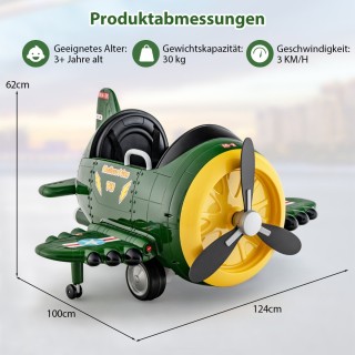 Costway  Ηλεκτρικό Παιδικό Αεροπλάνο με Προπέλα και Τηλεχειριστήριο...