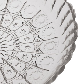 Galileo Κεντρικό διακοσμητικό τραπεζιού 30,5 cm σε γυαλί με ανάγλυφ...