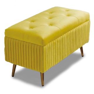 BAKAJI Πουφ Πάγκος Αποθήκευσης σε Βελούδο Ορθογώνιο Μαλακό Ευρύχωρ... BAKAJI Πουφ Πάγκος Αποθήκευσης σε Βελούδο Ορθογώνιο Μαλακό Ευρύχωρ...