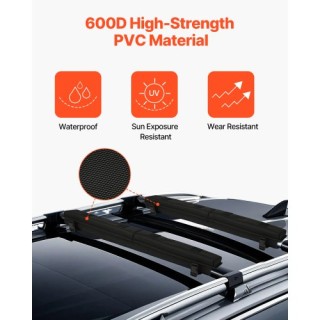 VEVOR Μαξιλάρια Σχάρας Οροφής για Μπάρες Φορτίου 80kg για Καγιάκ Κα... VEVOR Μαξιλάρια Σχάρας Οροφής για Μπάρες Φορτίου 80kg για Καγιάκ Κα...