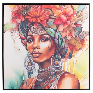 Galileo Πλακέτα με κορνίζα 60x60 εκ. Women Sibilla 5920434 Τυχαία Ε...