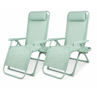 BAKAJI Σετ 2 Καρέκλες Gravity Luxor με Δίσκο Αποθήκευσης, Υποπόδιο ... BAKAJI Σετ 2 Καρέκλες Gravity Luxor με Δίσκο Αποθήκευσης, Υποπόδιο ...