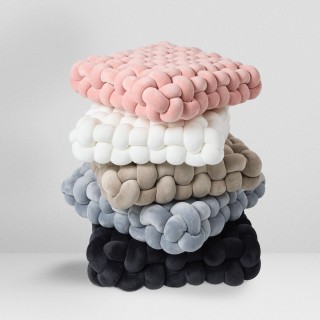 DAS HOME Διακοσμητικό Μαξιλάρι 40x40 - 2282 Γκρι 533540402282