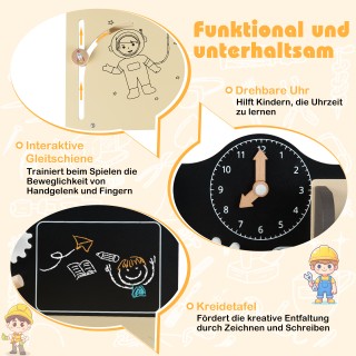 Costway Παιδικός Εργαστηριακός Πάγκος με Πίνακα Montessori - Παιχνί... Costway Παιδικός Εργαστηριακός Πάγκος με Πίνακα Montessori - Παιχνί...