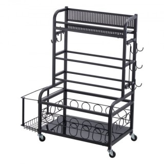 VEVOR Οργανωτής Εξοπλισμού Γυμναστικής Σπιτιού με Αποθήκευση Στρώμα...