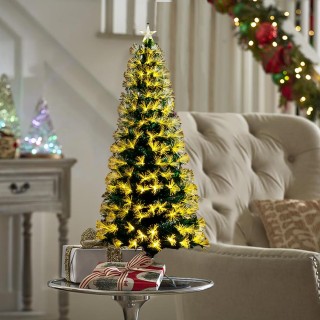 BAKAJI  Φωτεινό Χριστουγεννιάτικο δέντρο 60cm με LED φώτα Οπτικών Ι...