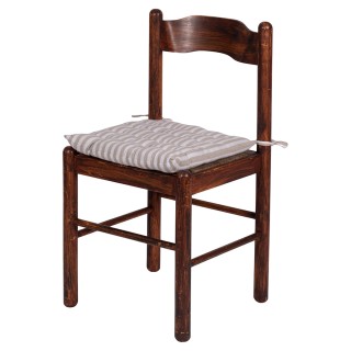 Galileo Μαξιλάρι καρέκλας 40x40 cm από πολυκοτόνιο με δεσίματα Sibi...