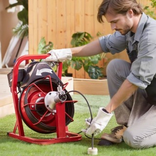 Ηλεκτρικό Μηχάνημα Καθαρισμού Αποχέτευσης VEVOR 50FT x 3/8 In Auto ...