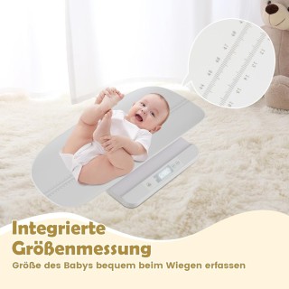 Costway Ψηφιακή Ζυγαριά Πολλαπλών Χρήσεων για Βρέφη AC10036WH Costway Ψηφιακή Ζυγαριά Πολλαπλών Χρήσεων για Βρέφη AC10036WH