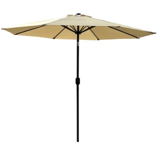 BAKAJI Ομπρελόκηπος Μπεζ με Αεραγωγό και Ρυθμιζόμενη Κλίση με Μανιβ... BAKAJI Ομπρελόκηπος Μπεζ με Αεραγωγό και Ρυθμιζόμενη Κλίση με Μανιβ...