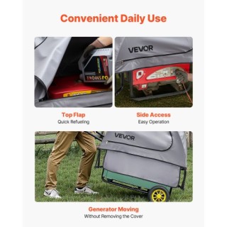 VEVOR Καθολικό Αδιάβροχο Κάλυμμα Γεννήτριας 36x26x26 ιντσών για 70-... VEVOR Καθολικό Αδιάβροχο Κάλυμμα Γεννήτριας 36x26x26 ιντσών για 70-...