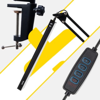 Izoxis LED Φωτιστικό Γραφείου με Σπαστό Βραχίονα 26357 Izoxis LED Φωτιστικό Γραφείου με Σπαστό Βραχίονα 26357