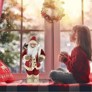 BAKAJI Άγαλμα Άγιου Βασίλη Κόκκινο Αγαλματίδιο 80εκ Ρούχα από Ύφασ... BAKAJI Άγαλμα Άγιου Βασίλη Κόκκινο Αγαλματίδιο 80εκ Ρούχα από Ύφασ...