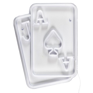 Λάμπα Led Neon Τραπουλόχαρτα Home Deco Factory LA0055 Λάμπα Led Neon Τραπουλόχαρτα Home Deco Factory LA0055