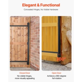 VEVOR Κιτ Κατασκευής Πύλης για Άνοιγμα 40-72 ιντσών, Ύψος 4-5 πόδια...