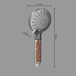 Τηλέφωνο Ντους με Φίλτρο Σφαιριδίων 5 Λειτουργιών 11 x 6 x 26 cm 17...