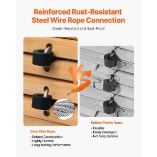 VEVOR Ξύλινο Καμπύλο Μονοπάτι Κήπου 7ft x 17in HXMZHYXD8517Y2FTCV0