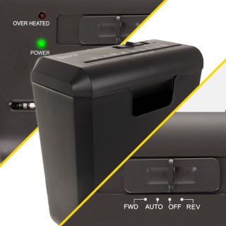 Καταστροφέας Εγγράφων 10L για Χαρτί, CD και Κάρτες με Αυτόματη Εκκί...