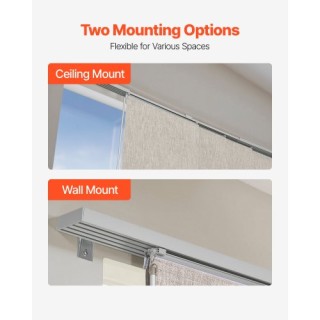 VEVOR Περσίδες Πάνελ με Επεκτεινόμενη Ράγα 116-218 cm Καφέ MBGDBYCW... VEVOR Περσίδες Πάνελ με Επεκτεινόμενη Ράγα 116-218 cm Καφέ MBGDBYCW...