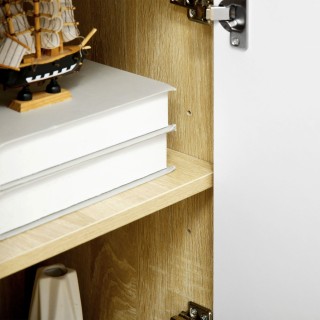 HOMCOM Μοντέρνος Μπουφές Νιοπιάνι και ξύλο πεύκου με 3 συρτάρια και... HOMCOM Μοντέρνος Μπουφές Νιοπιάνι και ξύλο πεύκου με 3 συρτάρια και...