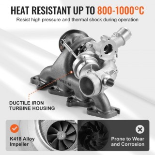 VEVOR Σετ Τουρμπίνας για Κινητήρες Chevy Cruze 2011-2019 1.4T WLZY... VEVOR Σετ Τουρμπίνας για Κινητήρες Chevy Cruze 2011-2019 1.4T WLZY...