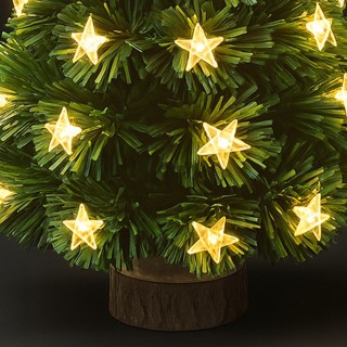BAKAJI Χριστουγεννιάτικο Δέντρο 60 εκ με Αστέρι & Θερμό Λευκό Led σ... BAKAJI Χριστουγεννιάτικο Δέντρο 60 εκ με Αστέρι & Θερμό Λευκό Led σ...