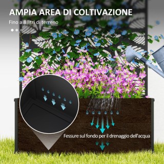 Outsunny Υπερυψωμένη Ζαρντινιέρα με Διακοσμητικό Πλέγμα για Αναρρι... Outsunny Υπερυψωμένη Ζαρντινιέρα με Διακοσμητικό Πλέγμα για Αναρρι...