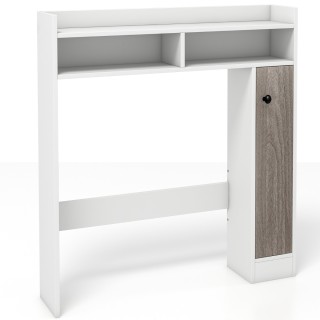 Costway Οργανωτής Αποθήκευσης Πάνω από την Τουαλέτα με Ρυθμιζόμενα ...