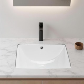 VEVOR Ορθογώνιος Υπόσκαφος Νιπτήρας Μπάνιου 460 x 330 mm με Υπερχεί... VEVOR Ορθογώνιος Υπόσκαφος Νιπτήρας Μπάνιου 460 x 330 mm με Υπερχεί...