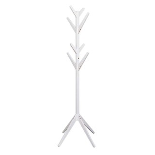 BAKAJI Ξύλινη Κρεμάστρα Δαπέδου από Πεύκο με 8 Γάντζους Λευκή 58x5... BAKAJI Ξύλινη Κρεμάστρα Δαπέδου από Πεύκο με 8 Γάντζους Λευκή 58x5...