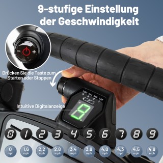 Costway Ηλεκτρικό Καρότσι Γκολφ 3-Τροχών με Ρυθμιζόμενη Λαβή & 9 Τα...