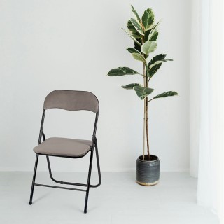 Galileo Πτυσσόμενη καρέκλα εξοικονόμησης χώρου με υφασμάτινη εμφάνι...