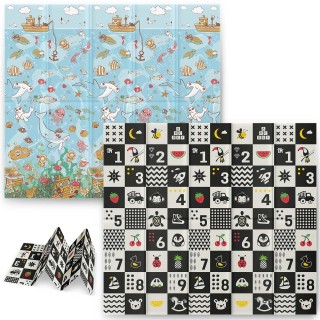 Χαλάκι Δραστηριοτήτων Διπλής Όψεως 200 x 180cm Πάχους 10mm Ocean-Αρ... Χαλάκι Δραστηριοτήτων Διπλής Όψεως 200 x 180cm Πάχους 10mm Ocean-Αρ...