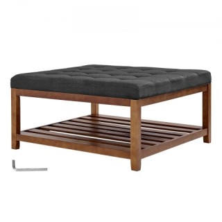 VEVOR Μεγάλος Τετράγωνος Οθωμανικός Καναπές Τραπεζάκι Καφέ BYJDFXWS...