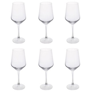 Galileo Σετ 6 ποτήρια κρασιού 510 ml από γυαλί με κάθετες ρίγες Opt... Galileo Σετ 6 ποτήρια κρασιού 510 ml από γυαλί με κάθετες ρίγες Opt...