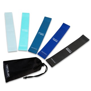 CECOTEC  Σετ Ταινιών Αντίστασης DrumFit - 5 Ελαστικές Ταινίες Λατέξ...