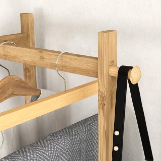 HOMCOM Αυτοφερόμενη Κρεμάστρα Δαπέδου με Κεντρική Μπάρα, 4 Πλευρικέ... HOMCOM Αυτοφερόμενη Κρεμάστρα Δαπέδου με Κεντρική Μπάρα, 4 Πλευρικέ...