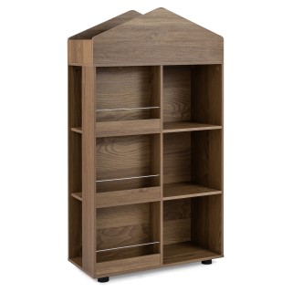 Costway Παιδική Ξύλινη Βιβλιοθήκη Montessori, Φυσική, 116 x 30 x 64... Costway Παιδική Ξύλινη Βιβλιοθήκη Montessori, Φυσική, 116 x 30 x 64...