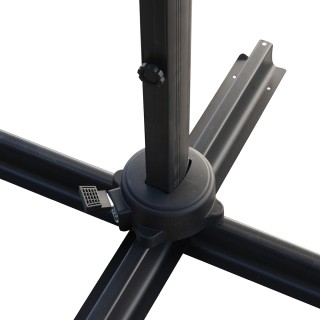 Galileo Ομπρέλα λάμπα κήπου χρώματος τορτόρα 3x4 μ από αλουμίνιο με... Galileo Ομπρέλα λάμπα κήπου χρώματος τορτόρα 3x4 μ από αλουμίνιο με...