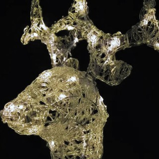 BAKAJI  Εξωτερικός Φωτισμός Χριστουγεννιάτικος 100cm Διακόσμηση Στο...