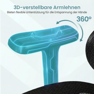 Costway Περιστρεφόμενη & Τροχήλατη Καρέκλα Γραφείου Με Ψηλή Πλάτη, ... Costway Περιστρεφόμενη & Τροχήλατη Καρέκλα Γραφείου Με Ψηλή Πλάτη, ...