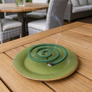 Villa dEste Home Πορσελάνινη Βάση για Σπιράλ Κατά των Κουνουπιών Φύ...