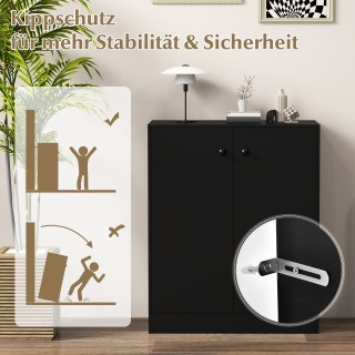 Costway Σύγχρονη Αυτόνομη Συρταριέρα Με Ρυθμιζόμενα Ράφια και Προστ... Costway Σύγχρονη Αυτόνομη Συρταριέρα Με Ρυθμιζόμενα Ράφια και Προστ...